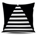 Ver imagem 1 de Capa Almofada decorativa Geometrica Preto e Branco 45x45cm