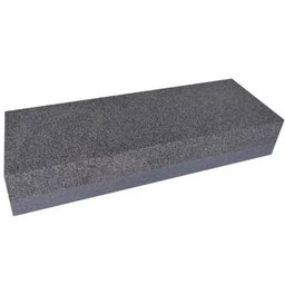 Pedra de Afiar Faca Amolar Lâmina Dupla Face Grão 120/240 Retangular 20x5cm Mundial - 4