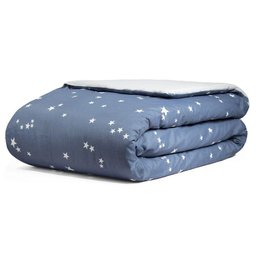 Capa Duvet para Edredom Casal Queen Essencialle com Ziper 1 Peça - Estrelas - 1