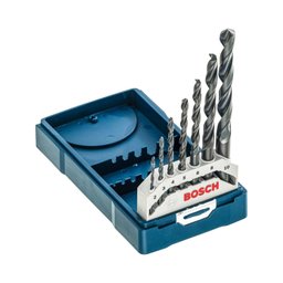 Jogo de Brocas para Metal 2 a 10mm com 7 Peças - Bosch - 1