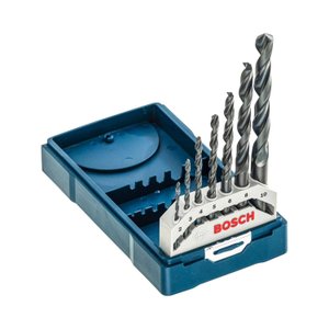 Jogo de Brocas para Metal 2 a 10mm com 7 Peças - Bosch