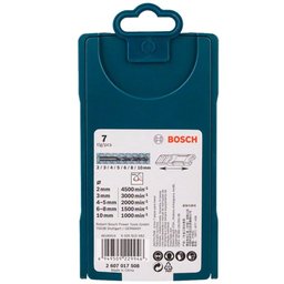 Jogo de Brocas para Metal 2 a 10mm com 7 Peças - Bosch - 3