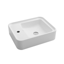Ver imagem 1 de Cuba de Apoio Retangular com Mesa Lateral 500x400 Docolframe Branco 01610326