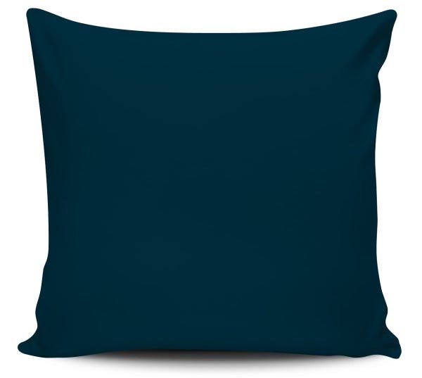 Capa Almofada Color Lisa Azul 45x45cm Pano e Arte - 1