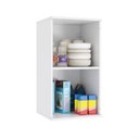 Ver imagem 3 de Armário Aéreo Celeste Kappesberg 100% Mdf 1 Porta Branco/verde 40cm