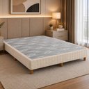 Ver imagem 1 de Base Box de Casal (138x188x31) King Koil CR462C Bege