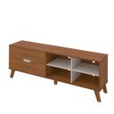 Ver imagem 7 de Rack para Tv até 75" Verona Cedro/off White Artely