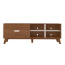 Ver imagem 5 de Rack para Tv até 75" Verona Cedro/off White Artely