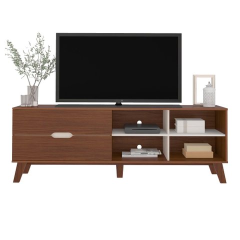 Rack para Tv até 75" Verona Cedro/off White Artely