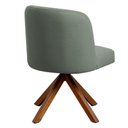 Ver imagem 6 de Kit 02 Cadeiras de Jantar Cléo Base Giromad Linho Verde - Nexta Casa