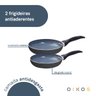 Jogo de Frigideiras 2 Pçs Antiaderentes de Cerâmica e Alumínio - Oikos - 3