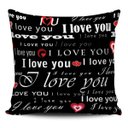 Ver imagem 2 de Almofada I Love You 45x45cm com enchimento - Pano e Arte