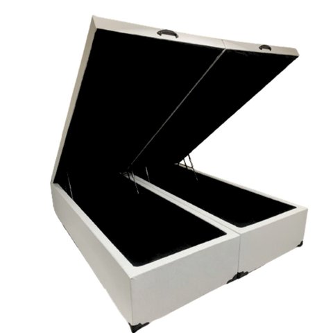 Cama Baú Queen Size Blindado Reforçado - 48cm de Altura
