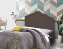 Ver imagem 3 de Cabeceira Irlanda New Plus Queen 1600mm Suede Chocolate - Simbal