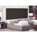 Ver imagem 3 de Cabeceira Painel Queen 1,60m Ravenna Suede Marrom Café - Pallazio