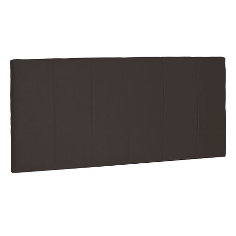 Cabeceira Painel Queen 1,60m Ravenna Suede Marrom Café - Pallazio