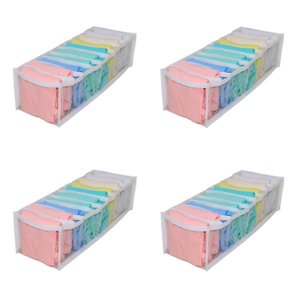 Colmeia Organizadora Roupas Bebê Kit 4 Unidades