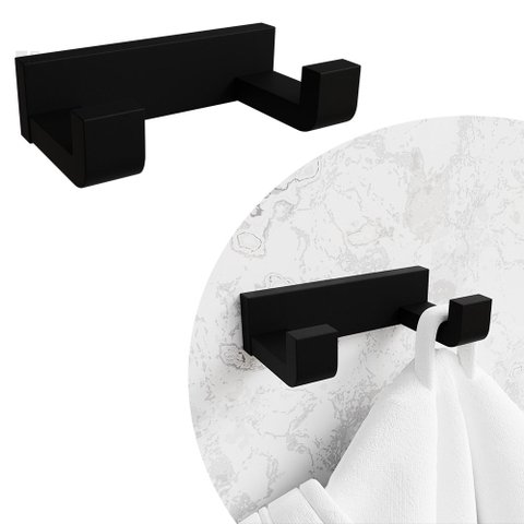 Cabide Duplo - Il 9022 - Black