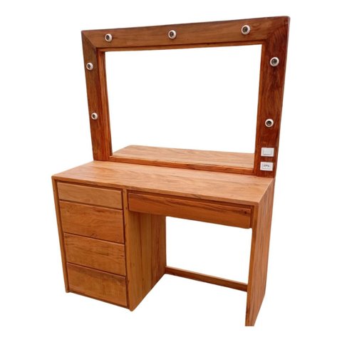 Penteadeira C/ Espelho e Gaveta Camarim Madeira de Demolição