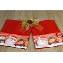 Ver imagem 2 de Kit Pano de Pratos Vermelho 2 Pçs - Tema Natalino