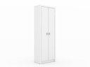 Ver imagem 2 de Escritório com Mesa para Computador 2 Gavetas com Armário 2 Portas Branco - Fdecor