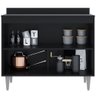 Balcão Gabinete para Cozinha com Tampo 100cm Less M05 Preto - Inoviza - 3