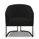 Ver imagem 4 de Cadeira Sala de Jantar Base Industrial Preto Kit 2 Stella Linho D03 - D'Rossi Cor Preto