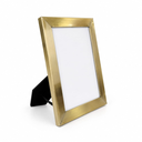 Ver imagem 4 de Porta Retrato Moldura Metal Dourado