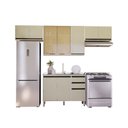 Ver imagem 3 de Cozinha Modulada Compacta 4 Peças sem Tampo Linea Luciane Móveis