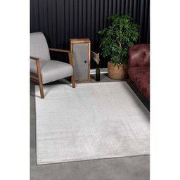 Tapete para Sala Sofia 03 bege e cinza 1,00X1,40M - Edantex - 4