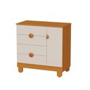 Ver imagem 2 de Cômoda Sapateira Infantil Apolo 4 Gavetas 1 Porta para Bebê