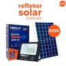 Refletor com Painel Solar 50w Fortled - 2
