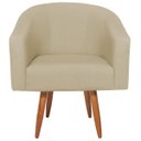 Ver imagem 5 de Kit 2 Poltronas Decorativa Jade Design Moderno Sala de Estar Quarto Escritório Confortável Luxo Pés