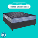 Ver imagem 4 de Cama Box + Colchão Casal Molas Ensacadas Petrus Paropas