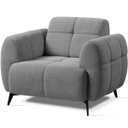 Ver imagem 1 de Kit 2 Poltronas para Sala e Escritório Decorativa Kania Linho Cinza