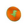 Tapete Infantil de Quarto Pelúcia Antiderrapante Dinossauro Cor: Laranja - 2