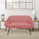 Ver imagem 6 de Namoradeira Suede Rose de Ferro