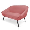 Ver imagem 5 de Namoradeira Suede Rose de Ferro