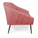 Ver imagem 2 de Namoradeira Suede Rose de Ferro