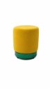 Ver imagem 4 de Kit Puff Rodapé ,Hexa Copa do Mundo Brasil Amarelo e Verde Tecido Veludo- Let Móveis