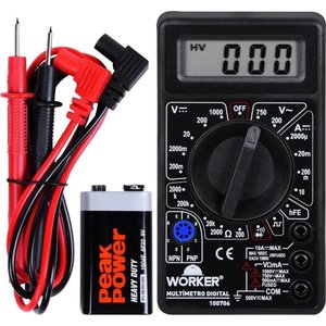 Multímetro Digital Ac-dc 750-1000v Worker