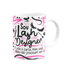 Caneca Profissões - Sou Lash Designer - Branca - 2