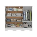 Ver imagem 5 de Cômoda Infantil 95cm 1 Porta e 4 Gavetas Realeza Multimóveis Mp4454 Branco