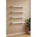 Ver imagem 5 de Kit com 4 Prateleiras Branca em Mdf