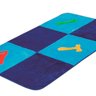 Tapete Passadeira Infantil para Meninos 1,20M x 74cm Pelúcia Antiderrapante Ferramentas Cor:Azul - 3