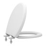 Assento Sanitário Oval Branco Evolution - 4