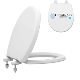 Assento Sanitário Oval Branco Evolution - 1 Assento Sanitário Oval Branco Evolution - 1