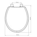 Ver imagem 6 de Assento Sanitário Oval Branco Evolution
