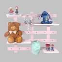 Ver imagem 2 de Estante Aérea Painel Organizador Ripado Premier Rosa