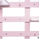 Ver imagem 3 de Estante Aérea Painel Organizador Ripado Premier Rosa